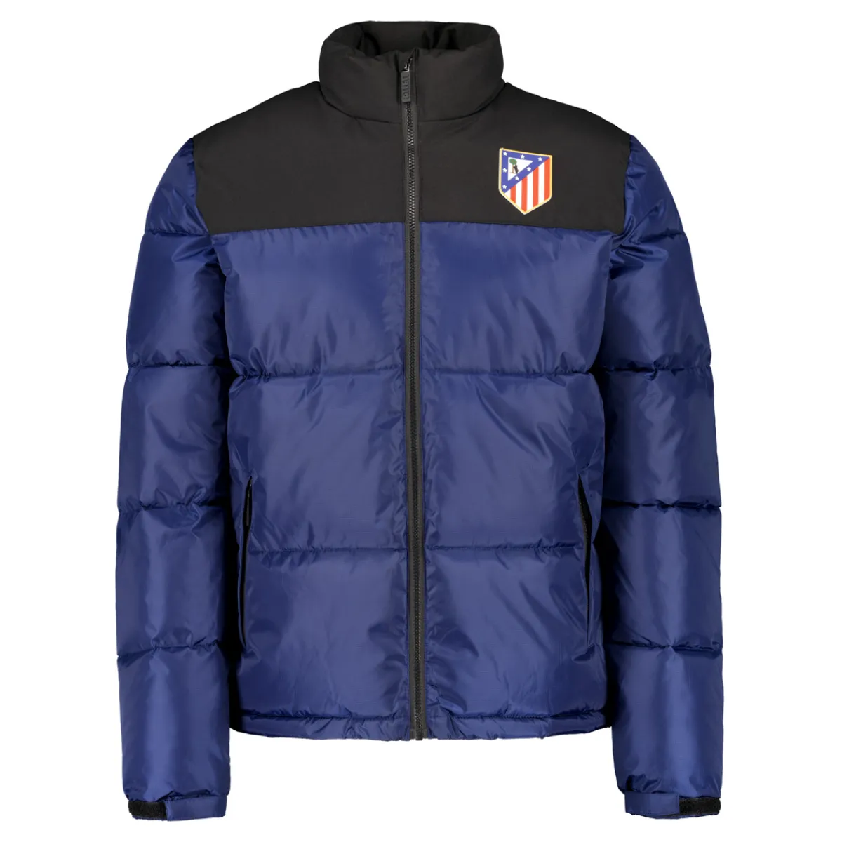 Best Atlético de Madrid Abrigo Acolchado Negro Escudo Adulto