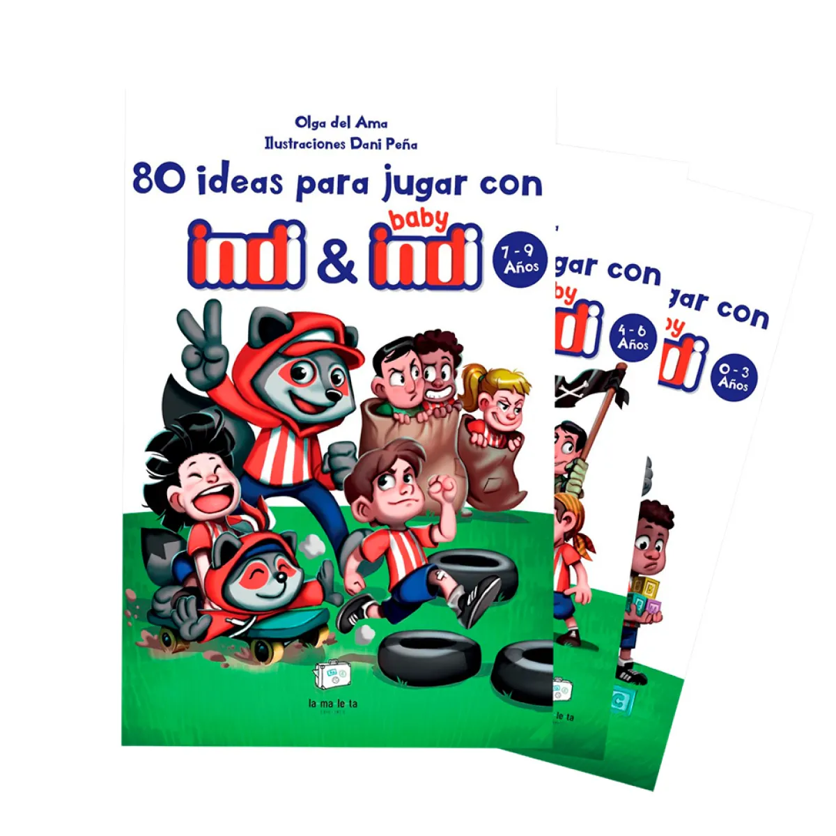 Discount Atlético de Madrid Box libros 80 ideas para jugar con Indi y Baby Indi