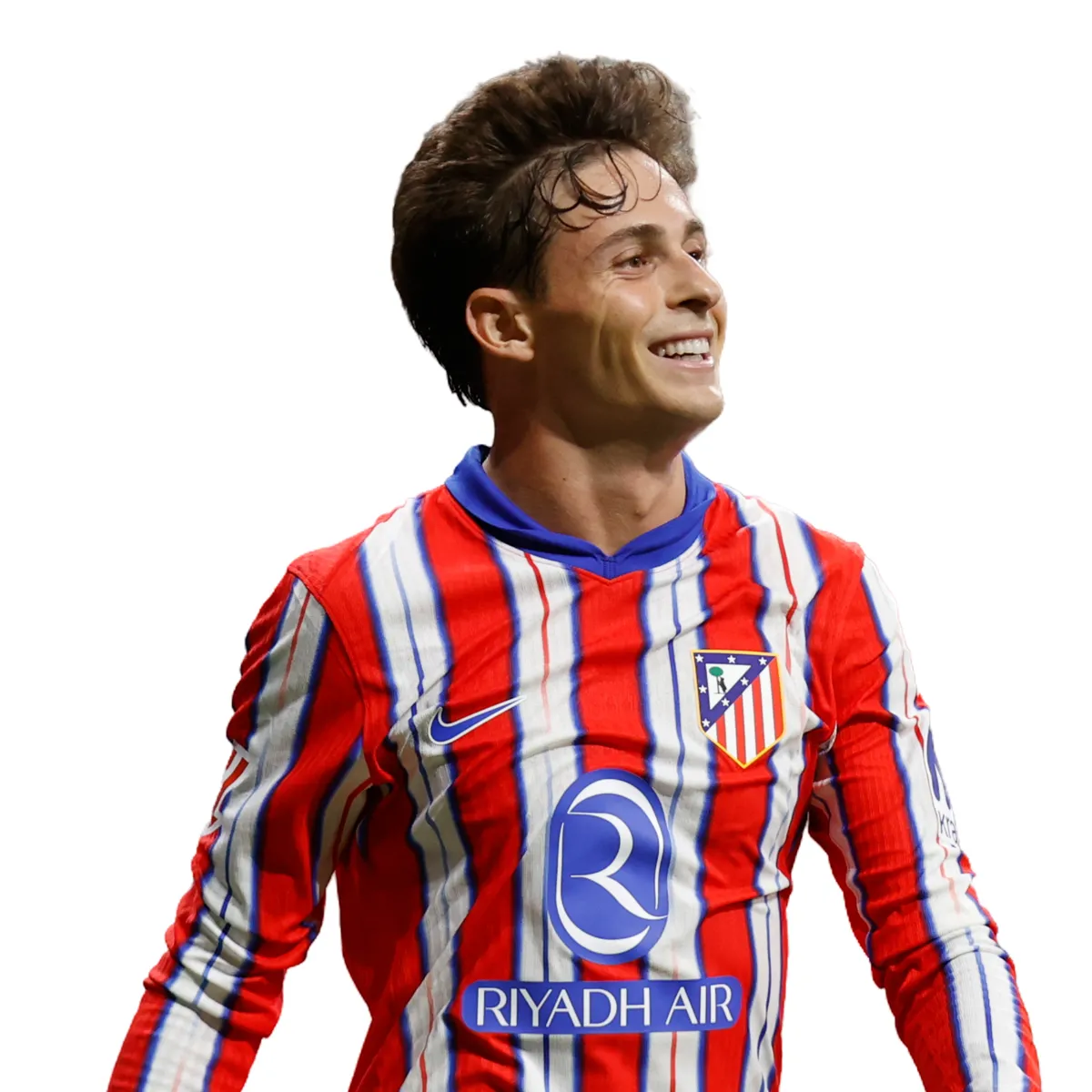 Shop Atlético de Madrid Camiseta hombre 1ª equipación 24/25 manga larga