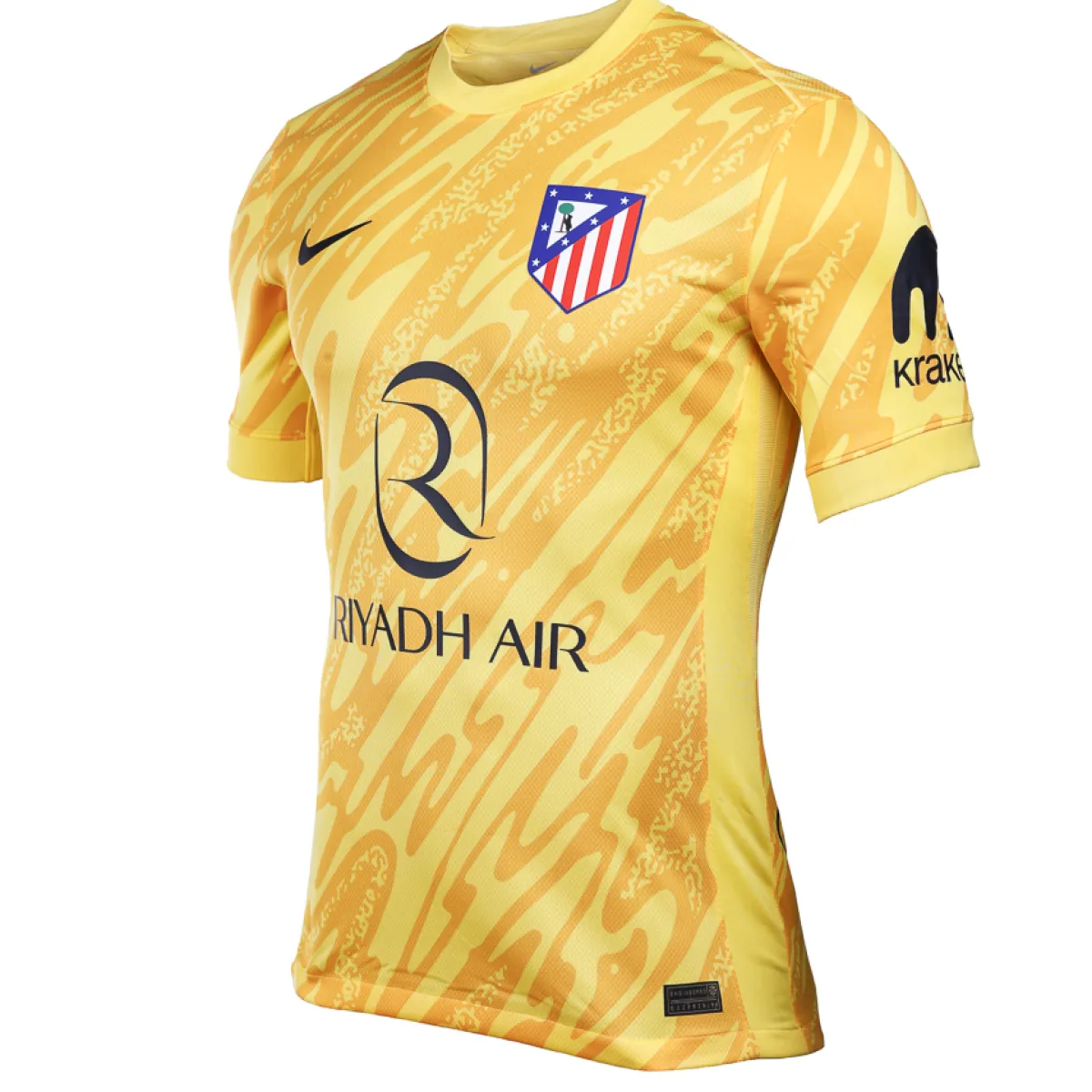 Outlet Atlético de Madrid Camiseta portero manga corta amarilla 24/25