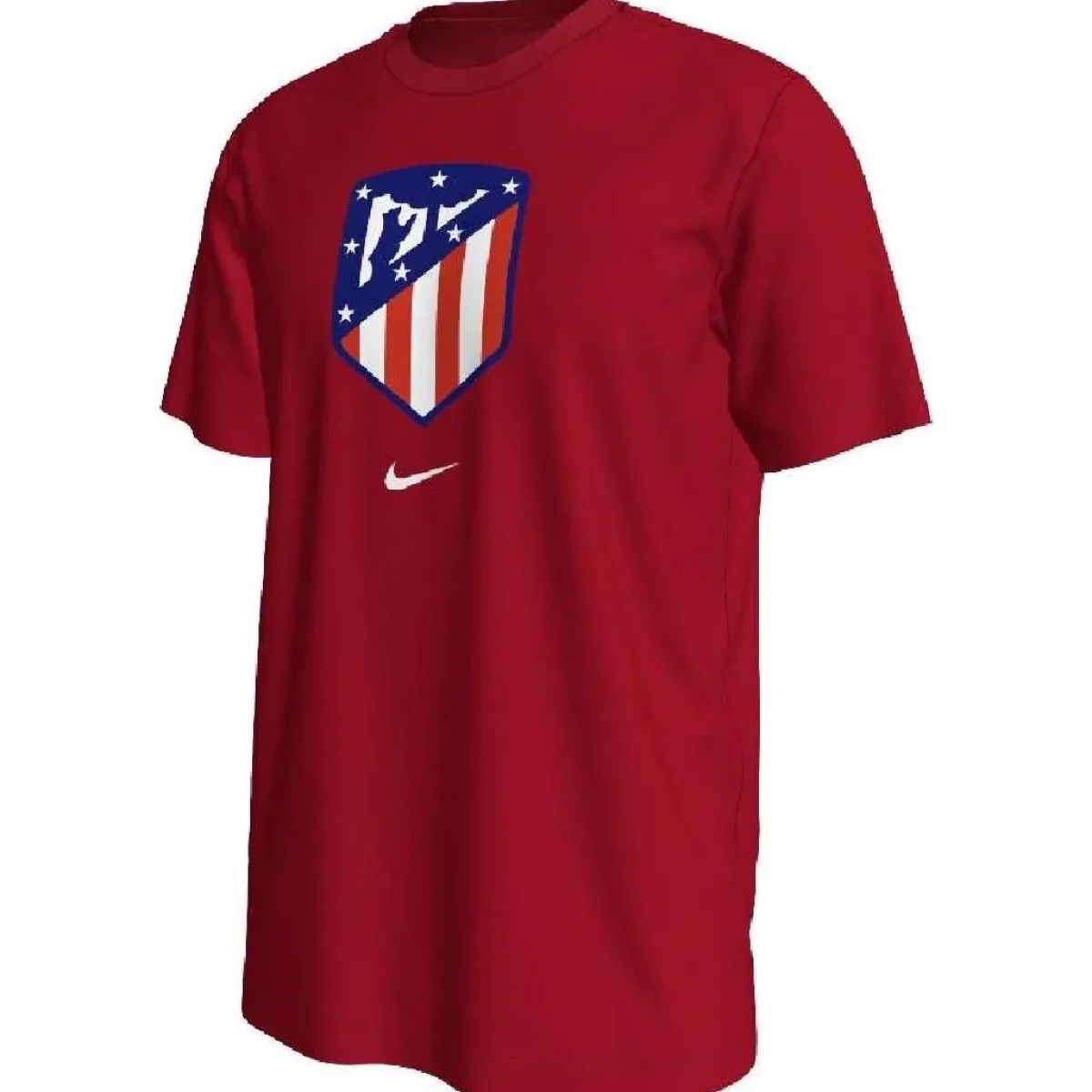 Outlet Atlético de Madrid CAMISETA ROJA ESCUDO MUJER NIKE