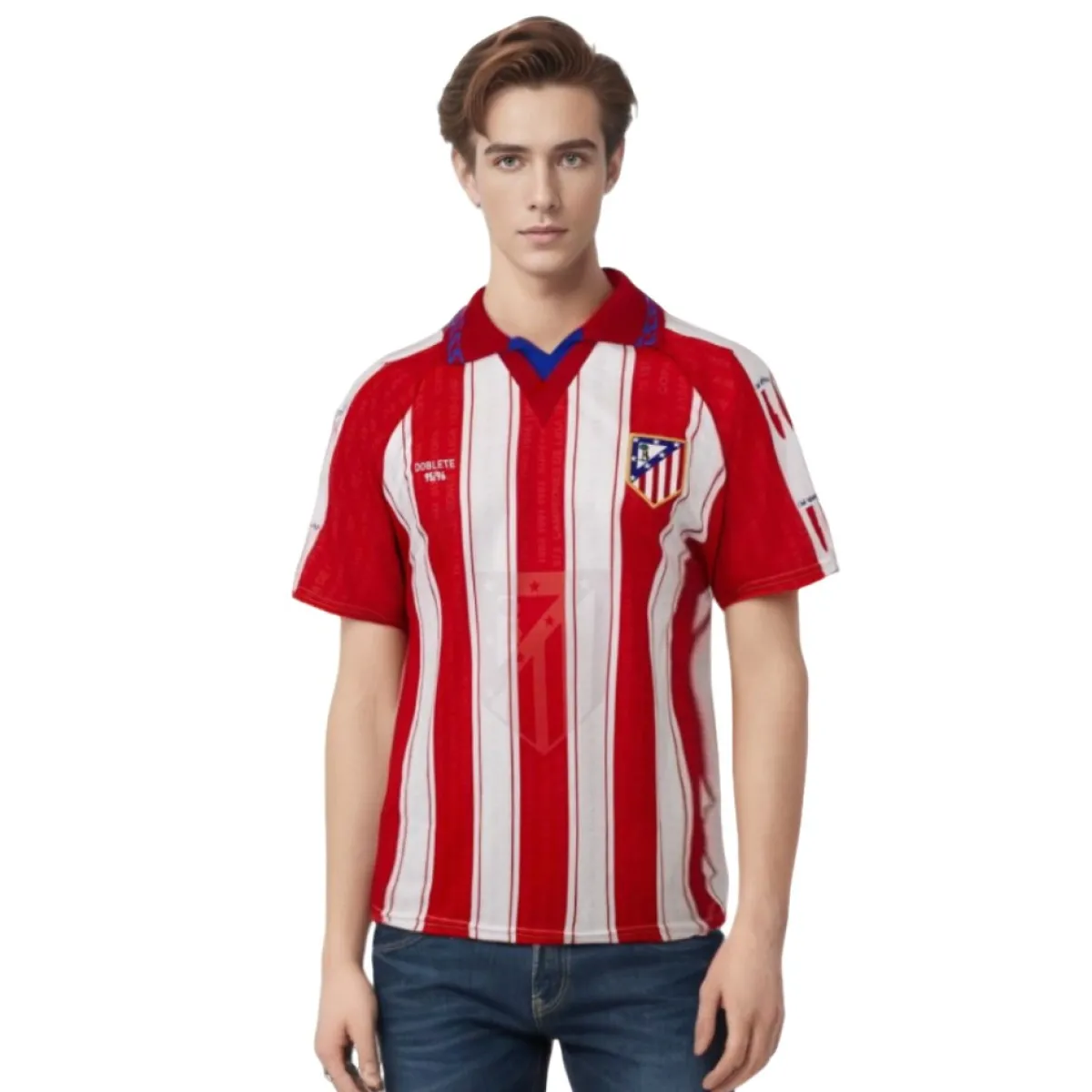 Best Sale Atlético de Madrid CAMISETA RÉPLICA DOBLETE