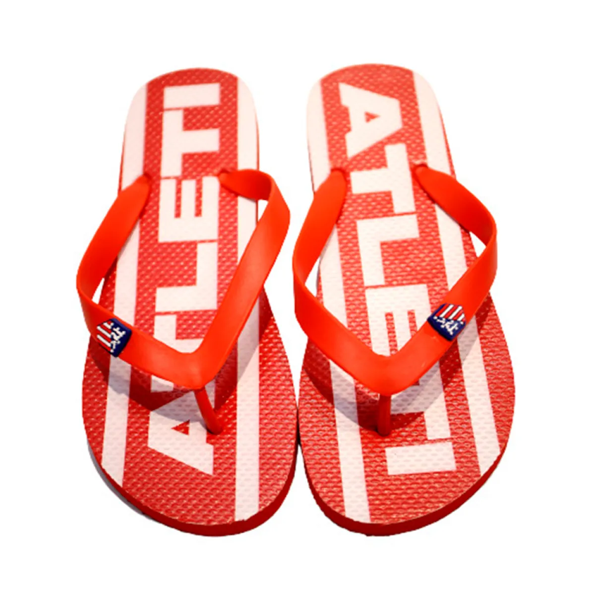 Discount Atlético de Madrid CHANCLAS ROJIBLANCAS NIÑO