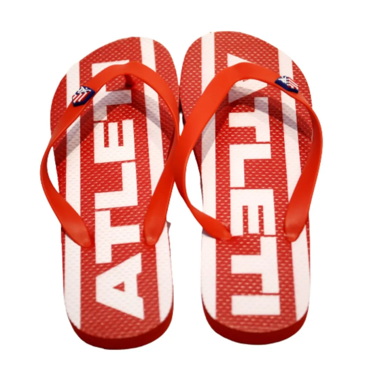 Discount Atlético de Madrid CHANCLAS ROJIBLANCAS NIÑO