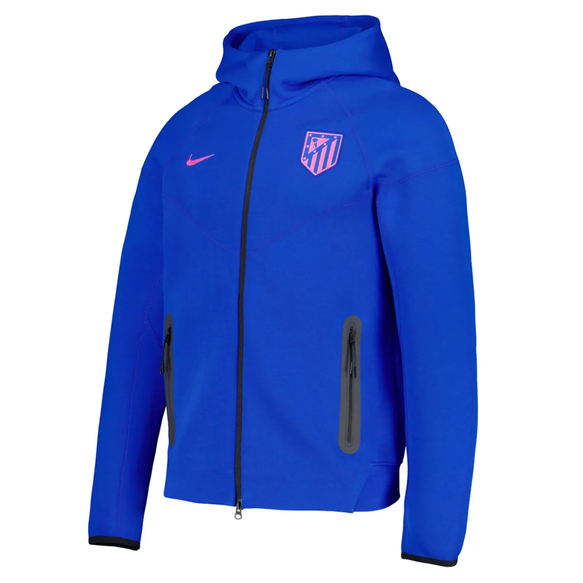 Shop Atlético de Madrid Chaqueta Tech Fleece Uefa Azul