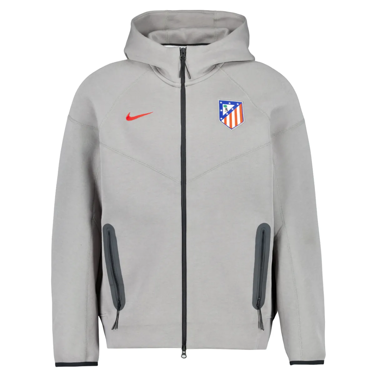 Cheap Atlético de Madrid Chaqueta Tech Fleece Uefa Gris