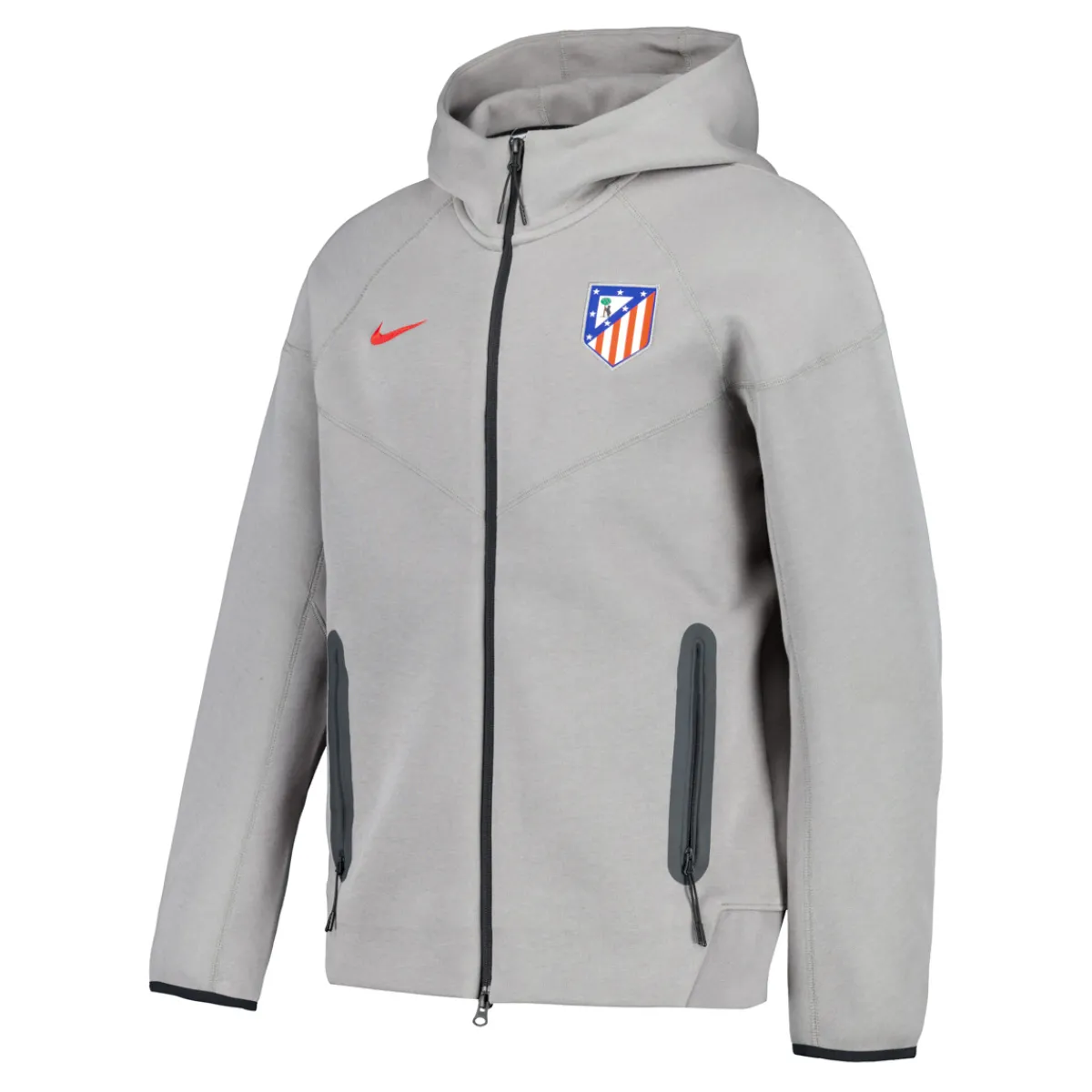 Cheap Atlético de Madrid Chaqueta Tech Fleece Uefa Gris