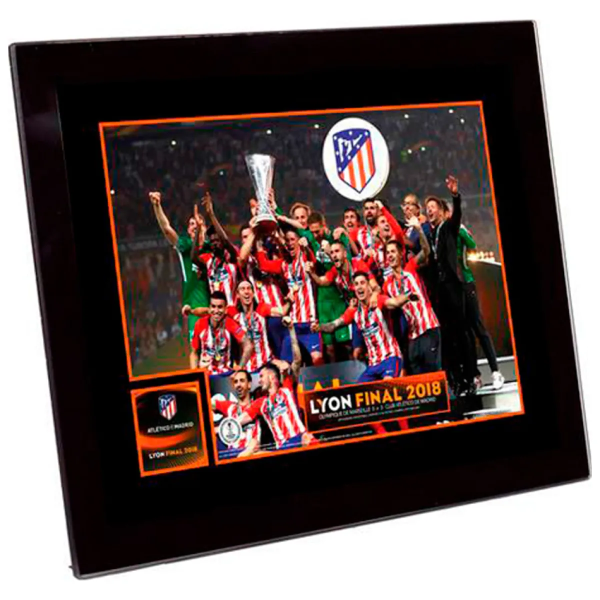 Store Atlético de Madrid CUADRO CONMEMORATIVO EUROPA LEAGUE 2018