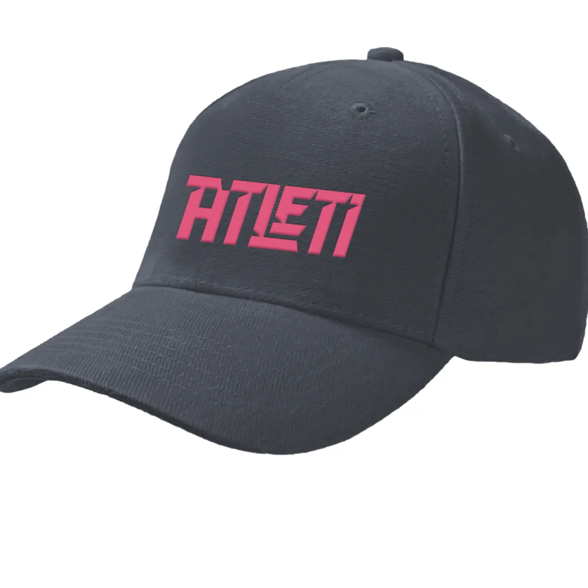 Store Atlético de Madrid GORRA GRIS CON ATLETI EN ROSA