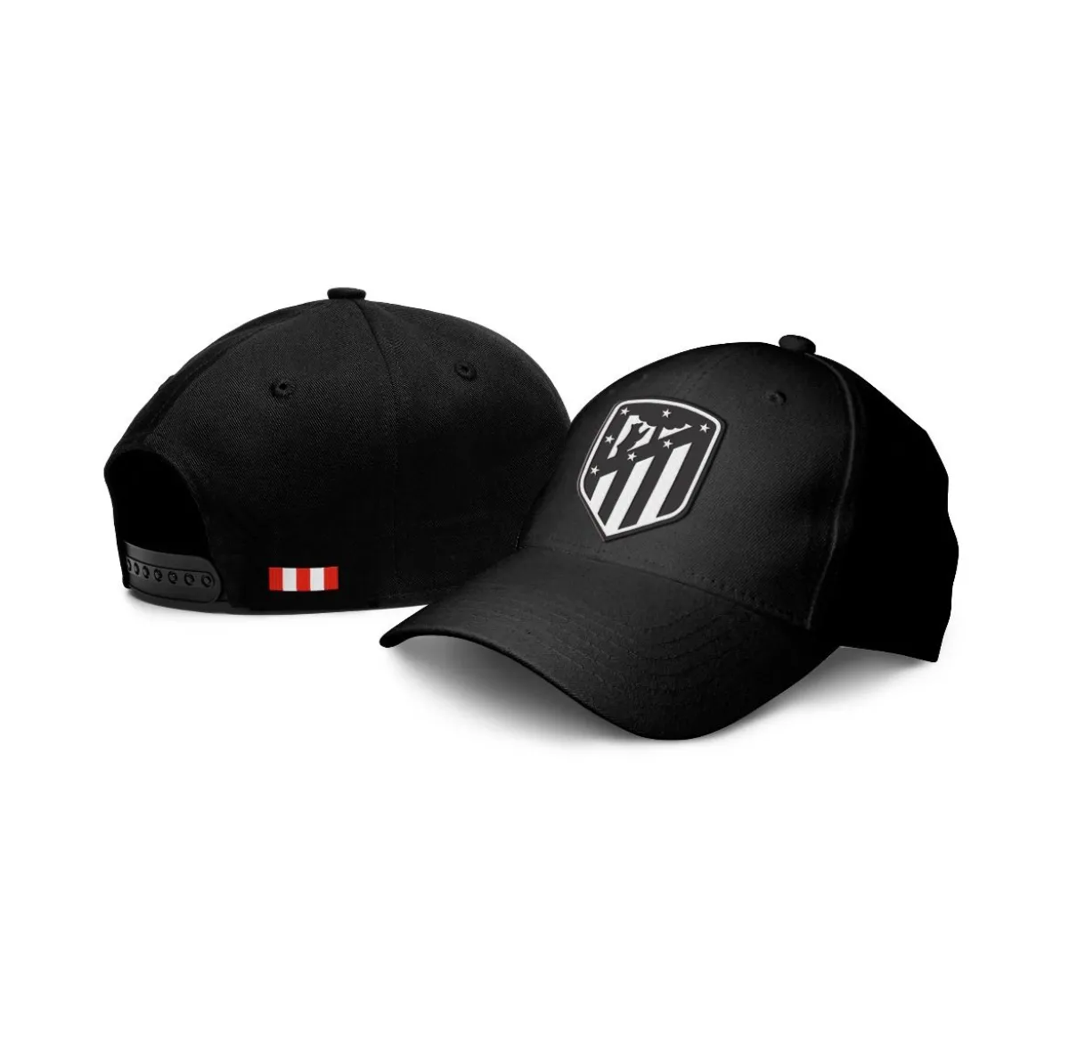 Best Atlético de Madrid GORRA NEGRA ESCUDO ATLÉTICO