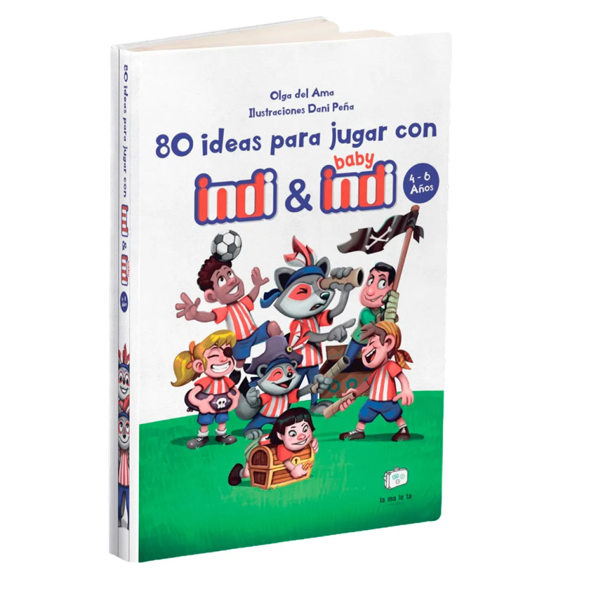 Clearance Atlético de Madrid Libro 80 ideas para jugar con Indi y Baby Indi Volumen 02