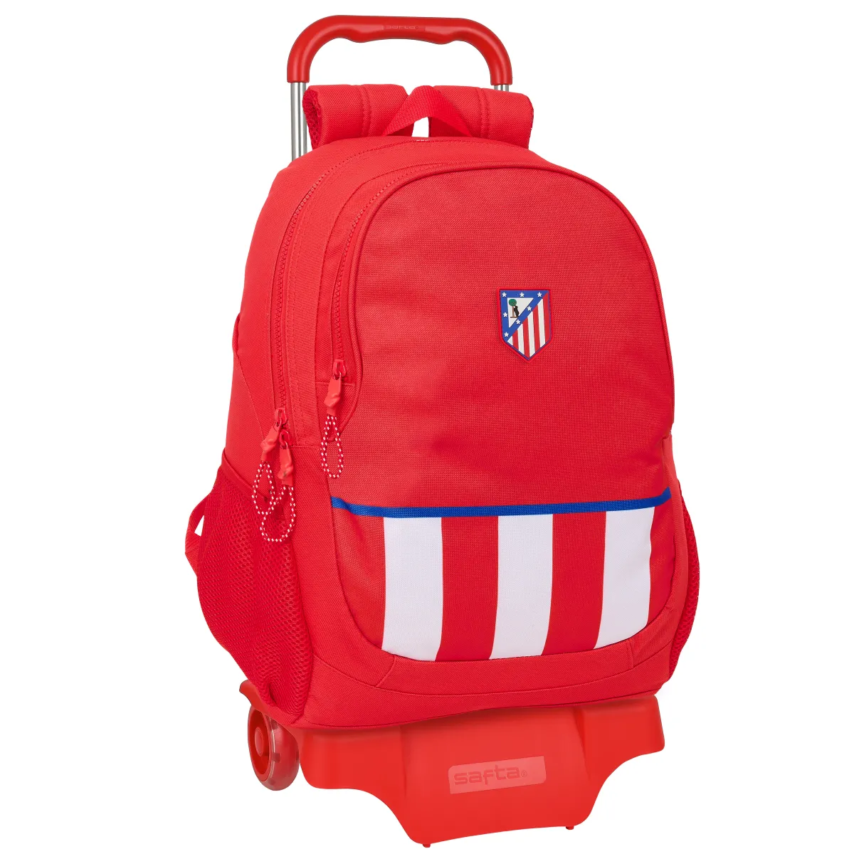 Cheap Atlético de Madrid Mochila Carro Escudo Rayas