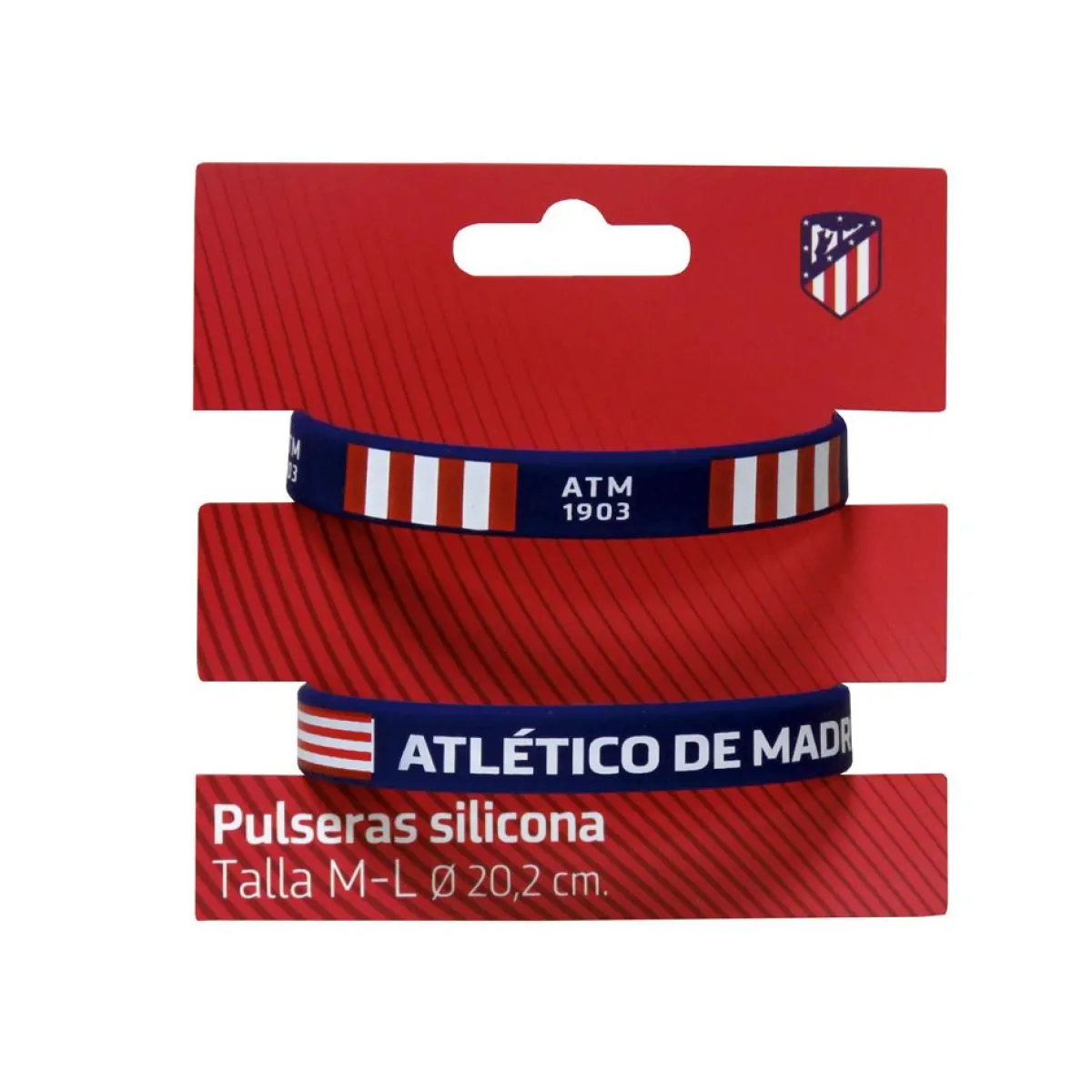 Fashion Atlético de Madrid PACK PULSERAS SILICONA