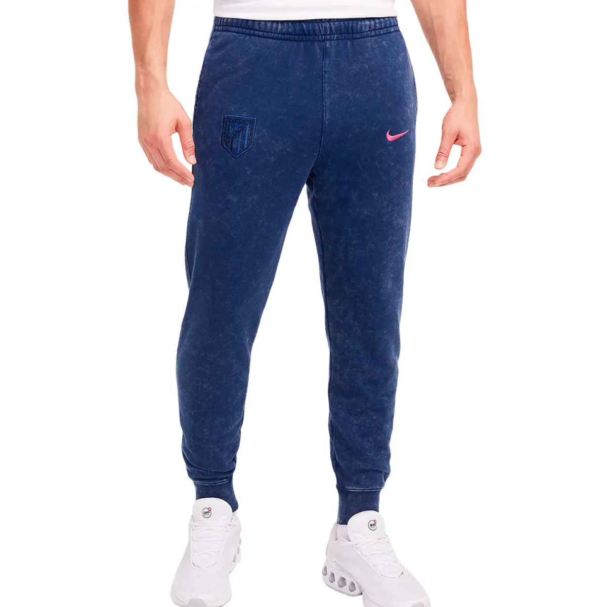 Cheap Atlético de Madrid Pantalón Algodón Azul Nike Uefa 24/25