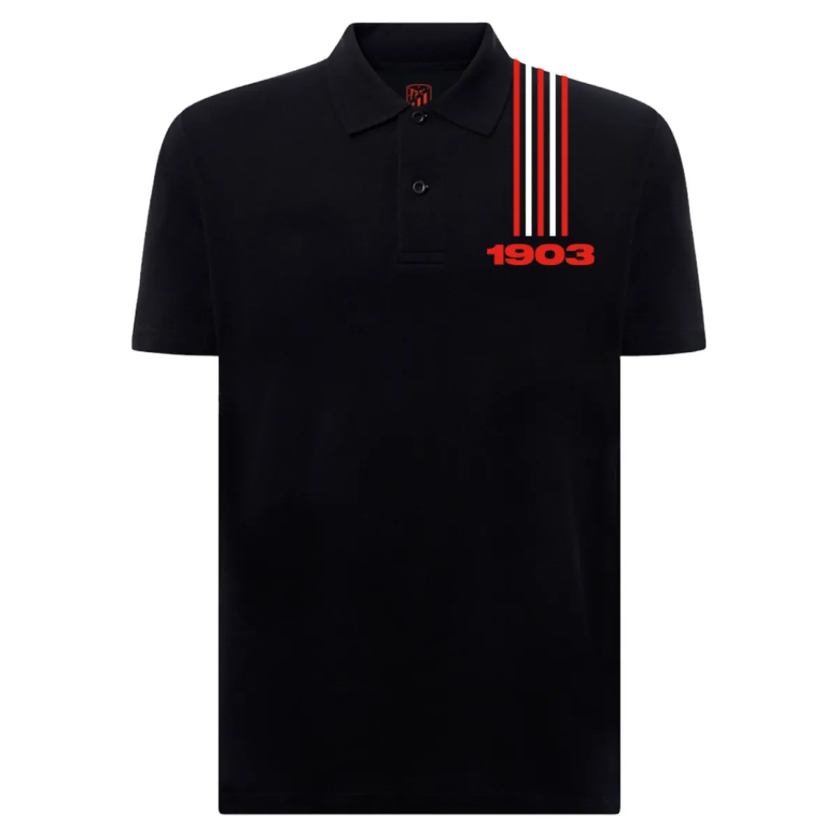 Sale Atlético de Madrid POLO AZUL MARINO FRANJAS 1903