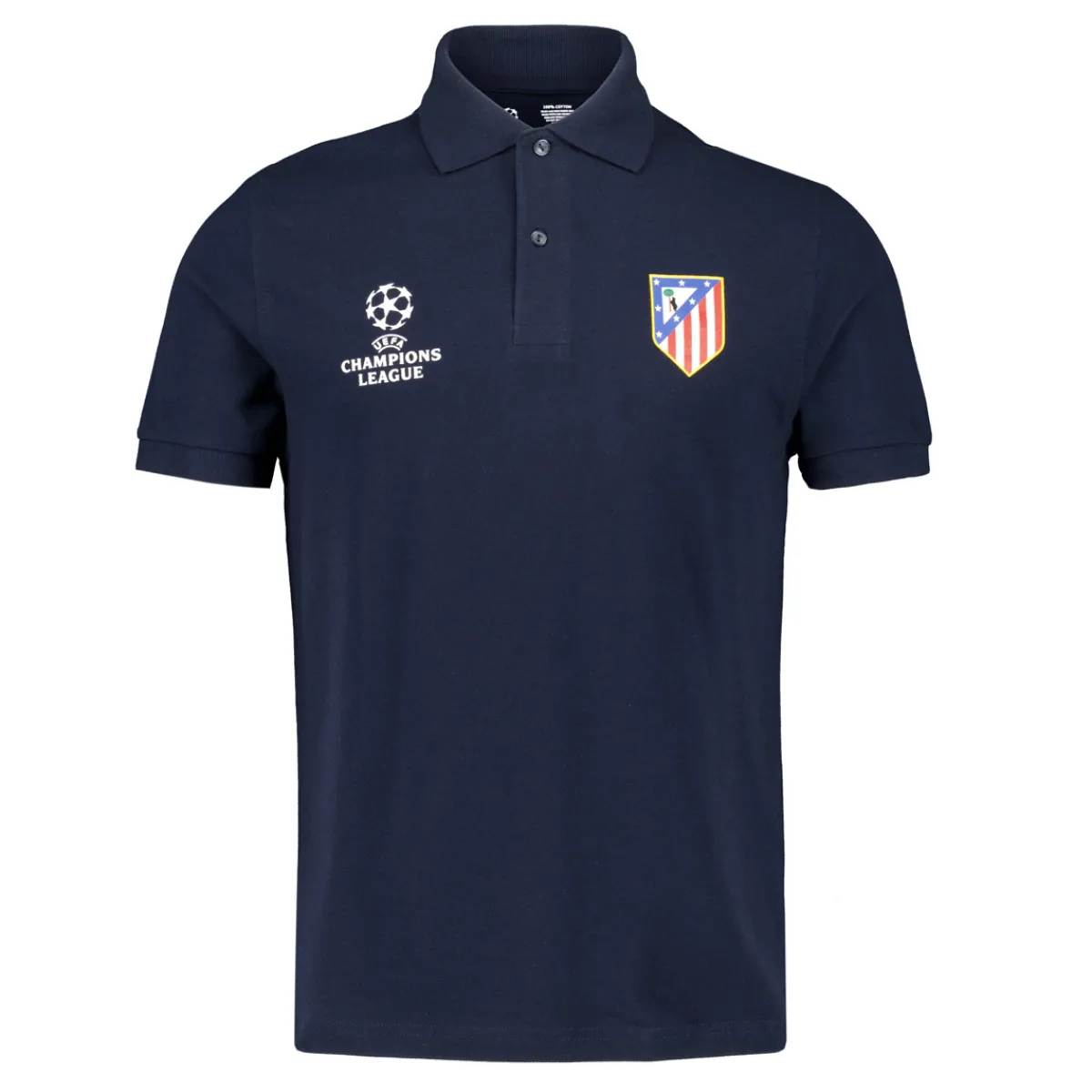 Outlet Atlético de Madrid Polo Navy UCL