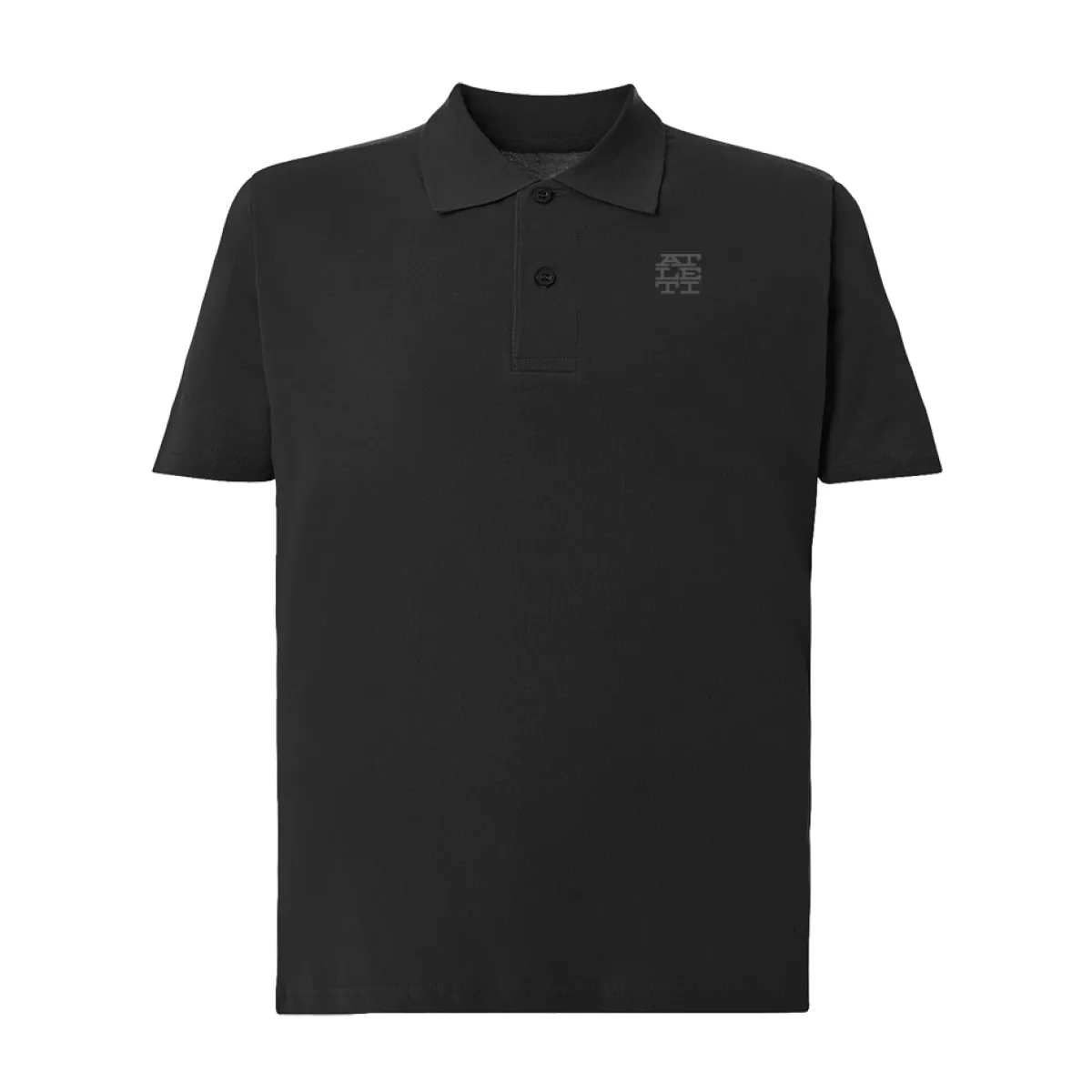 Clearance Atlético de Madrid POLO PARCHE BORDADO NEGRO