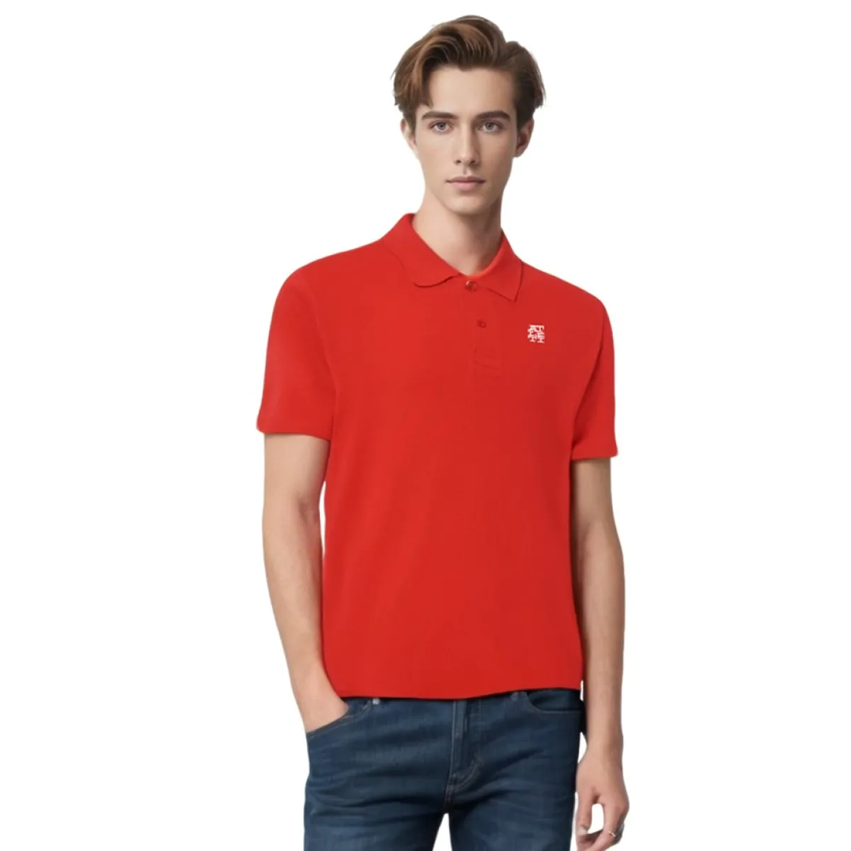 Best Sale Atlético de Madrid POLO PARCHE BORDADO ROJO