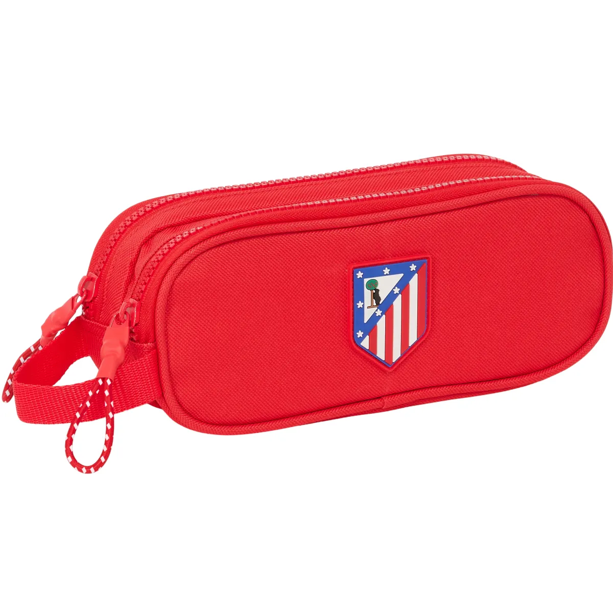 Best Sale Atlético de Madrid Portatodo Doble Escudo Rayas