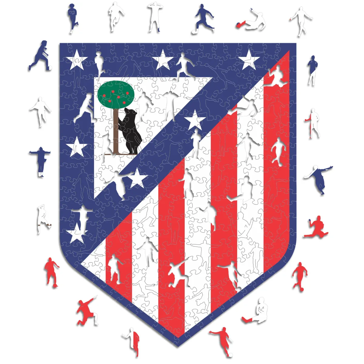 Shop Atlético de Madrid Puzzle Escudo Mediano