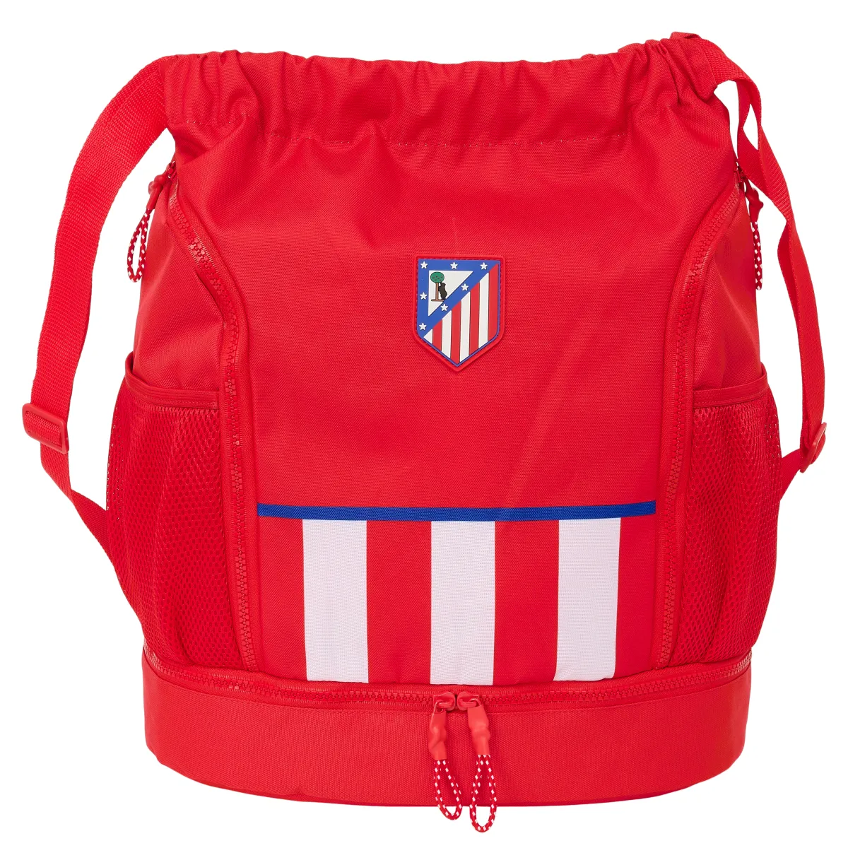 Shop Atlético de Madrid Saco Mochila Escudo Rayas