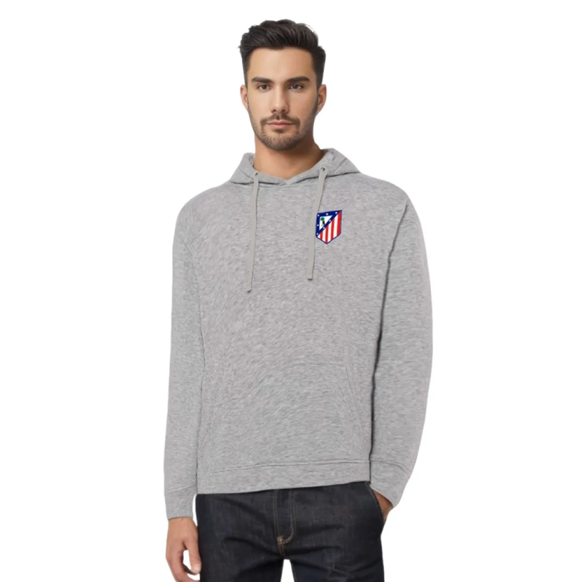 Discount Atlético de Madrid SUDADERA ESCUDO 1947 GRIS